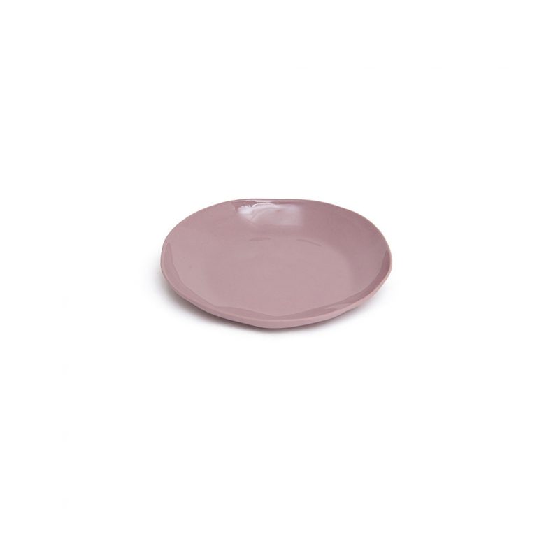 Round plate S: Lilac