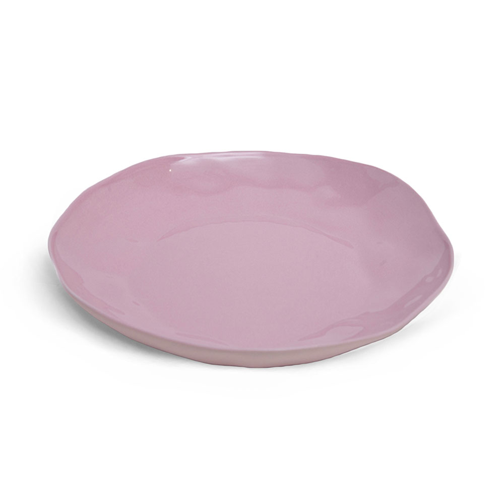 Round plate XL: Pink