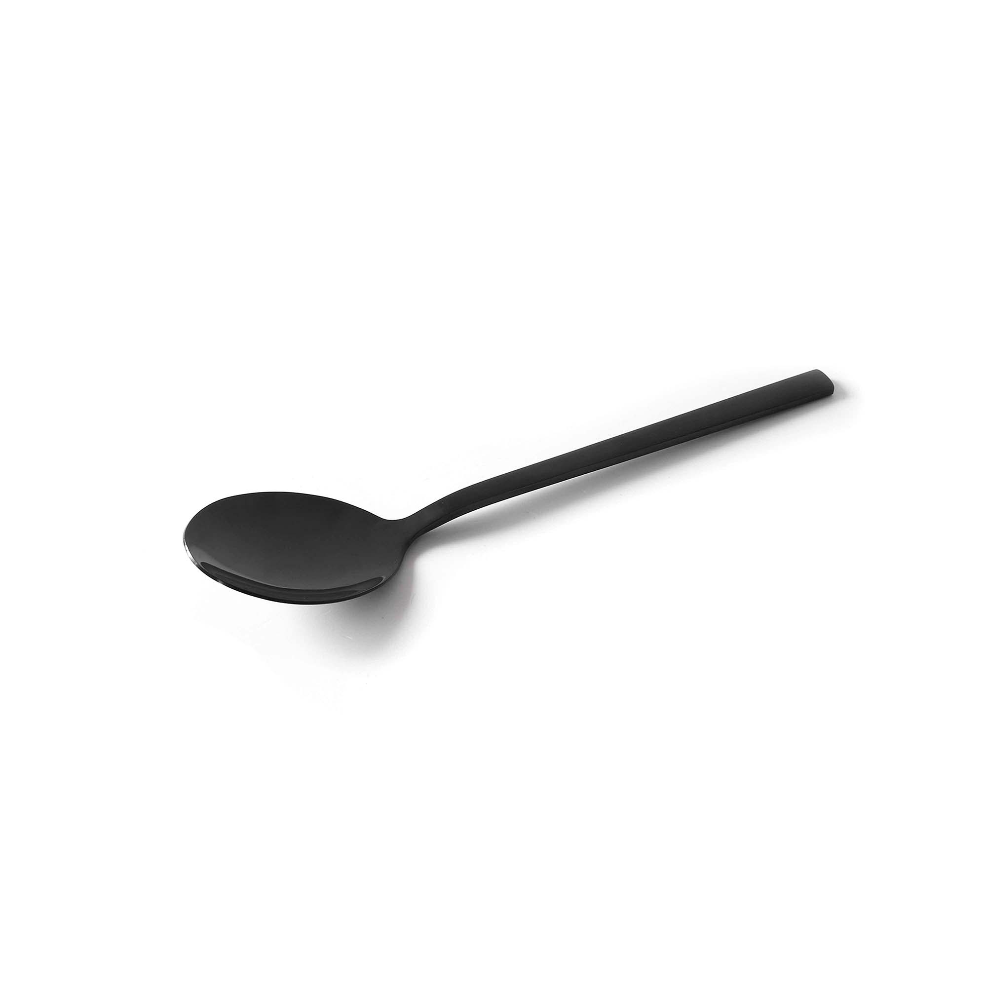 Charcoal dinner spoon