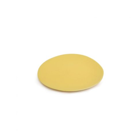 Maan round plate M: Mustard