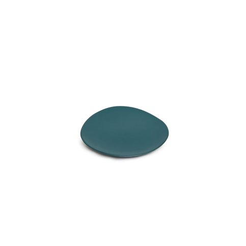 Maan round plate S: Turquoise