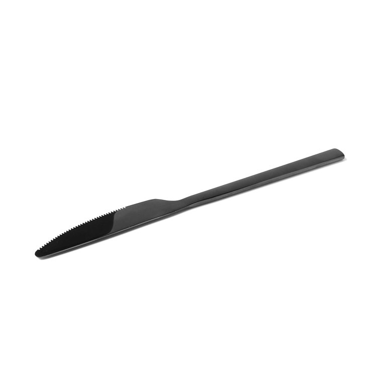 Charcoal dinner knife