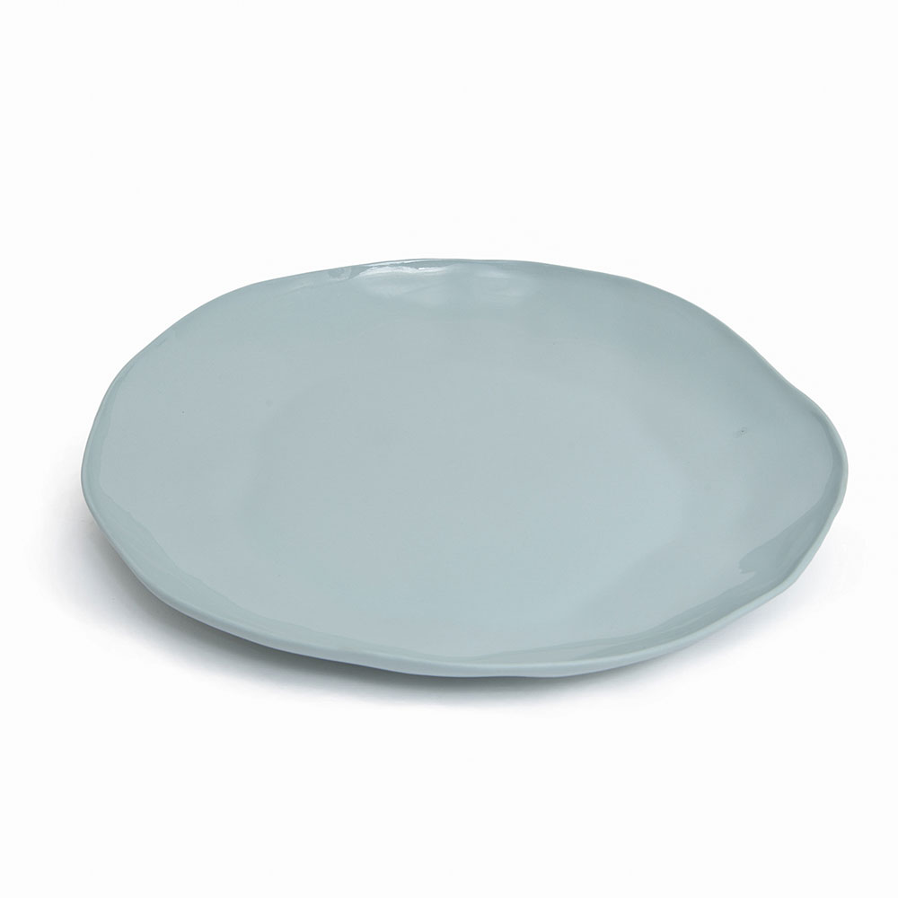 Round plate XL: Light blue