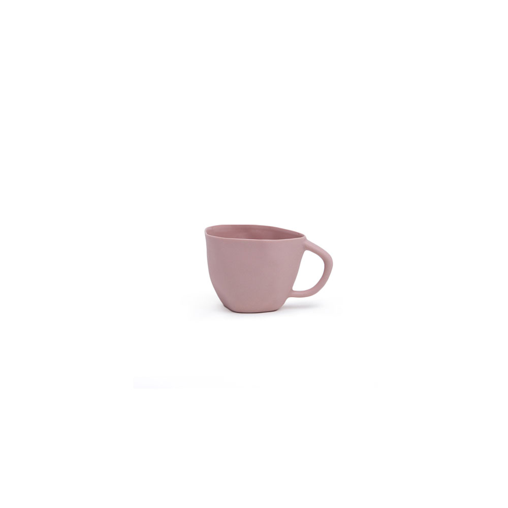Cup with handle MS in: Dusty pink