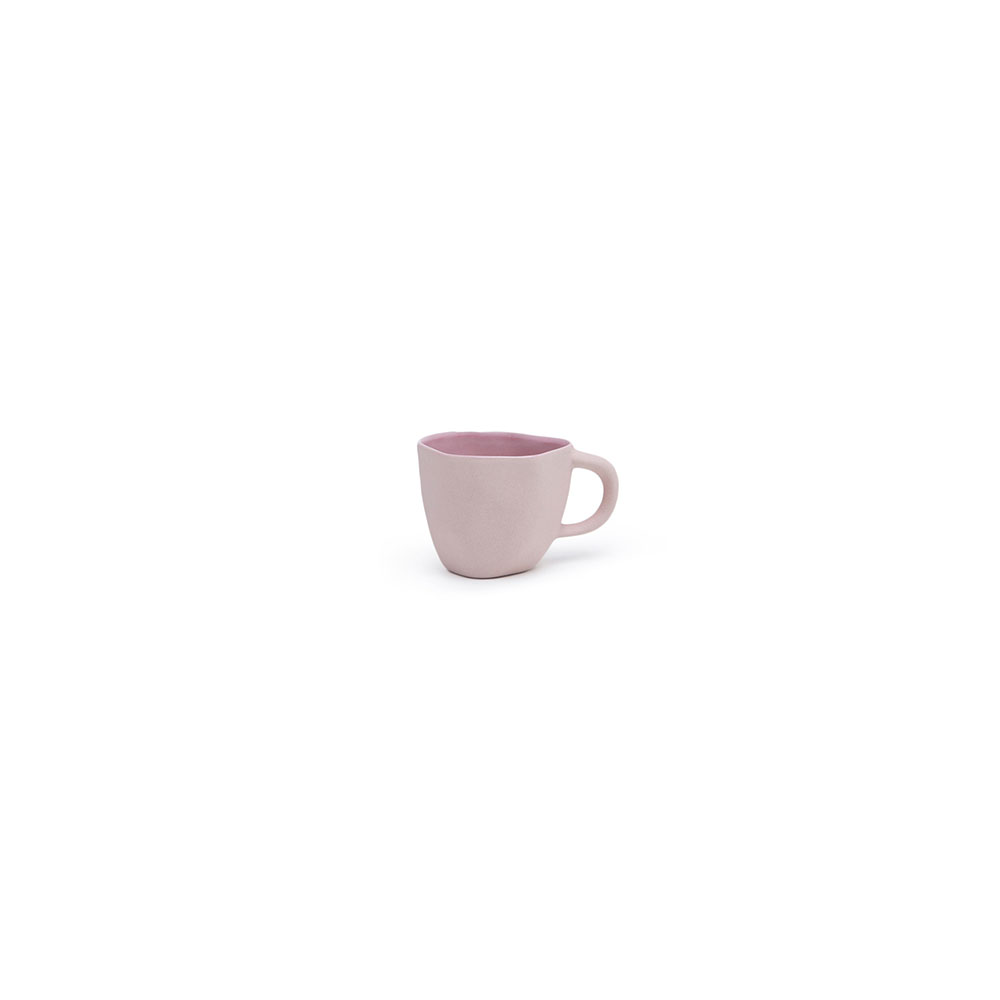 Cup with handle S in: Pink