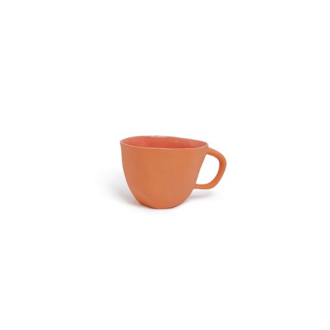 Cup with handle M in: Orange