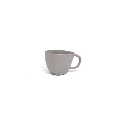 Cup with handle M in: Light grey