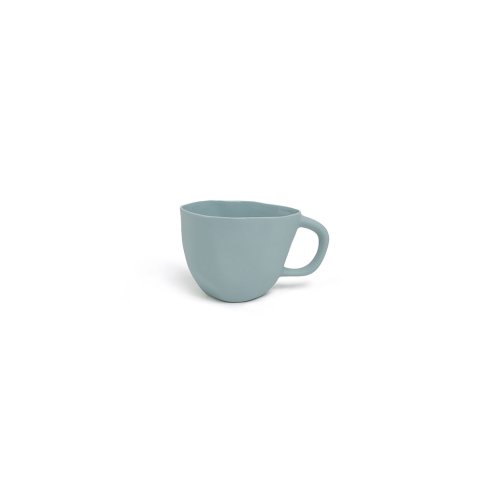 Cup with handle M in: Light blue