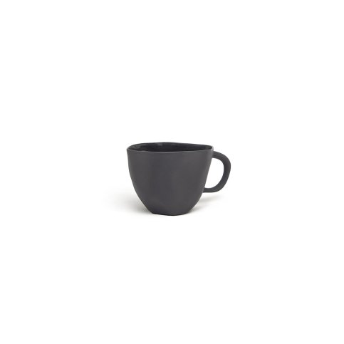 Cup with handle M in: Charcoal