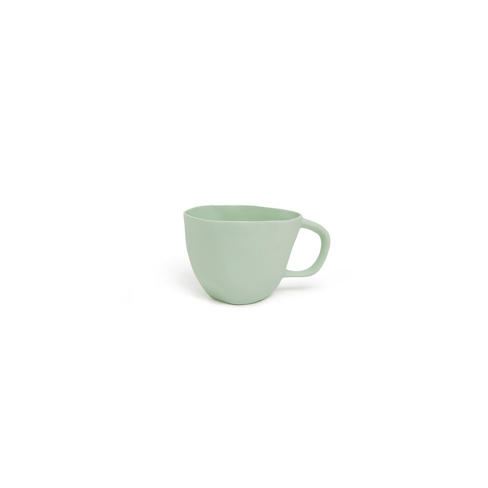 Cup with handle M: Celadon