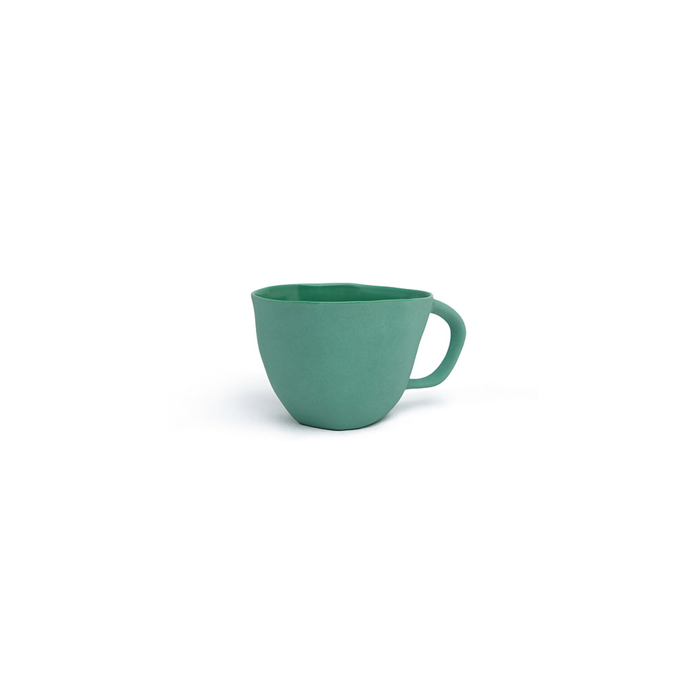 Cup with handle M: Green