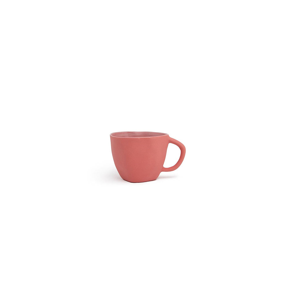 Cup with handle MS: Raspberry