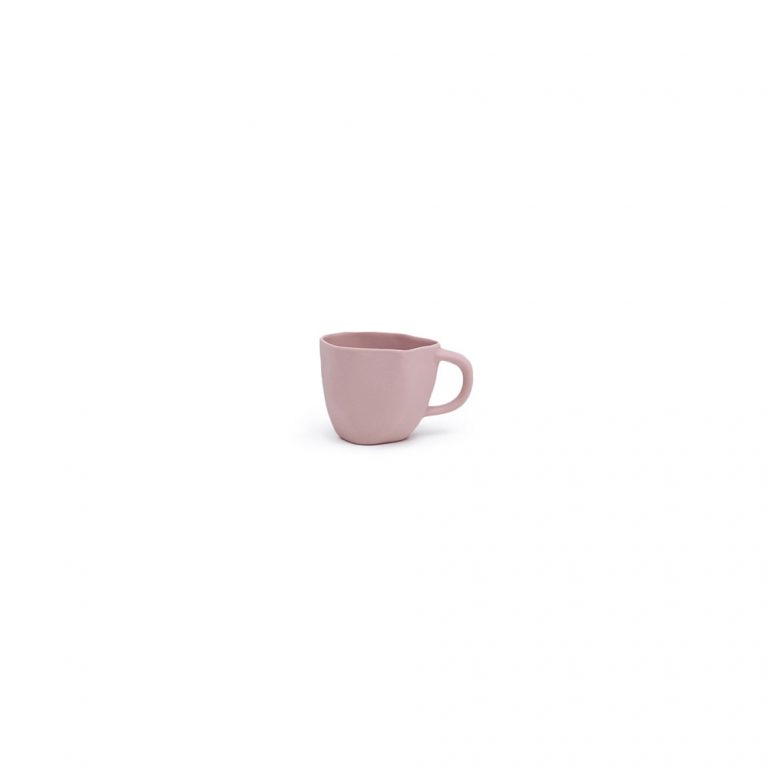 Cup with handle S: Dusty pink