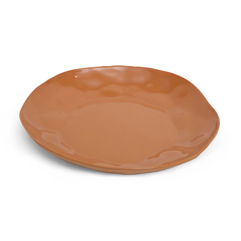 Round plate XL in: Turmeric