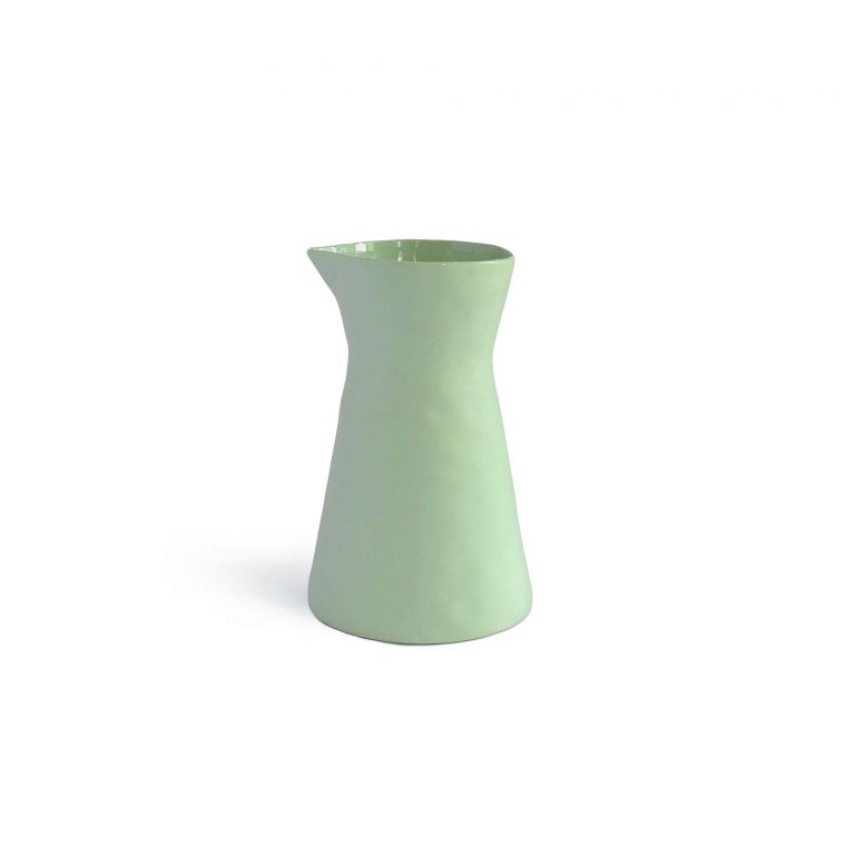 Water pitcher in: Celadon