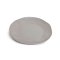 Round plate L in : Light grey