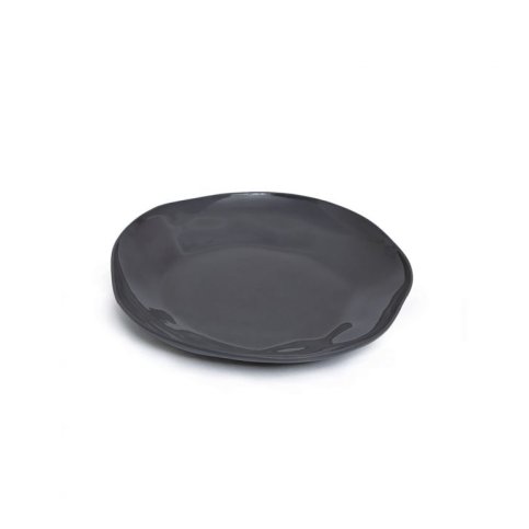 Round plate M in: Charcoal