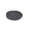 Round plate M: Charcoal