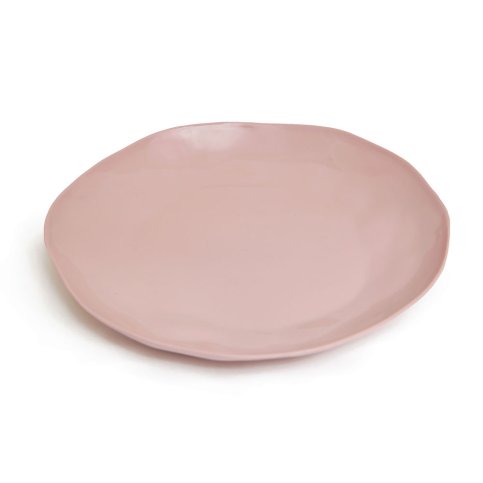 Round plate XL in: Dusty pink