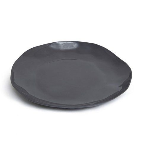 Round plate XL in: Charcoal