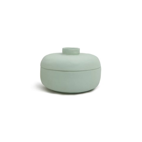 Ricebowl with lid L in: Celadon