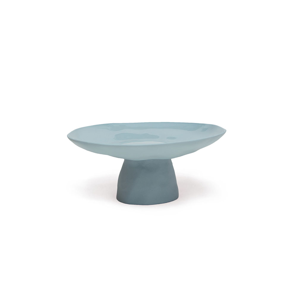 Cake stand: Light blue