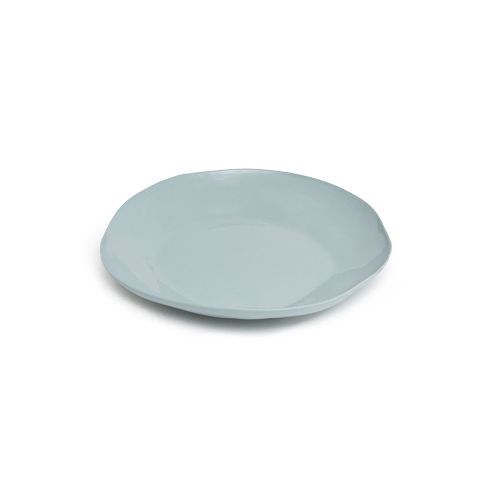 Round plate M: Light blue