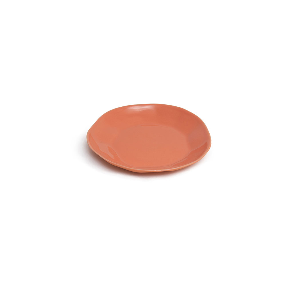 Round plate S: Orange