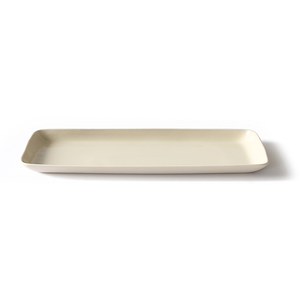 Long tray M: Cream