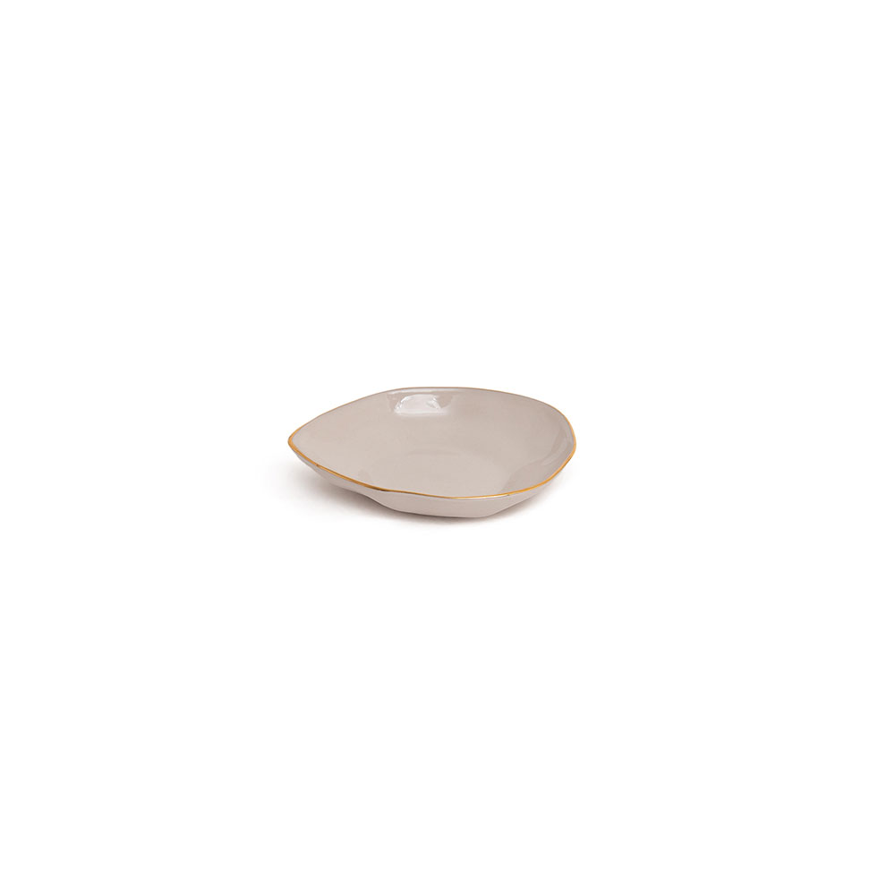 Indochine plate XXS in: Cream