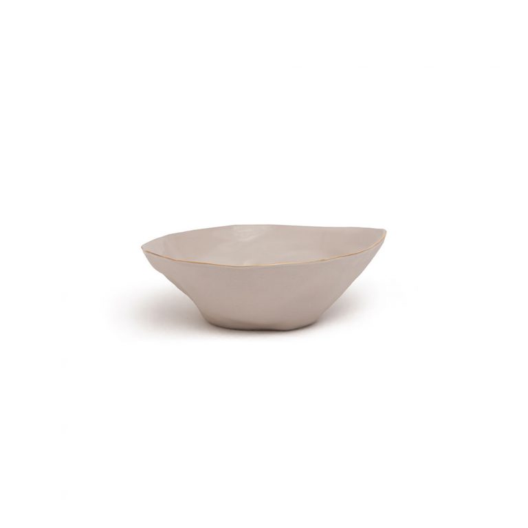 Indochine bowl M: Cream