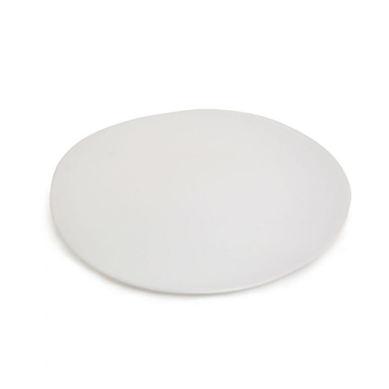 Maan round plate XL: Cream