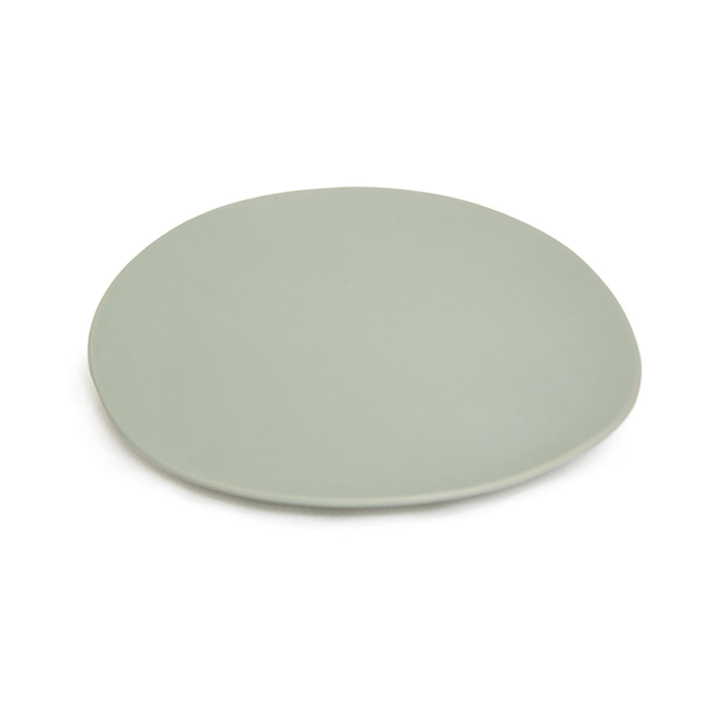 Maan round plate XL: Celadon