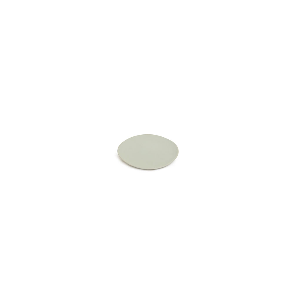 Maan round plate XS: Celadon