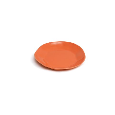 Round plate S in: Tangerine