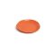 Round plate S in: Tangerine