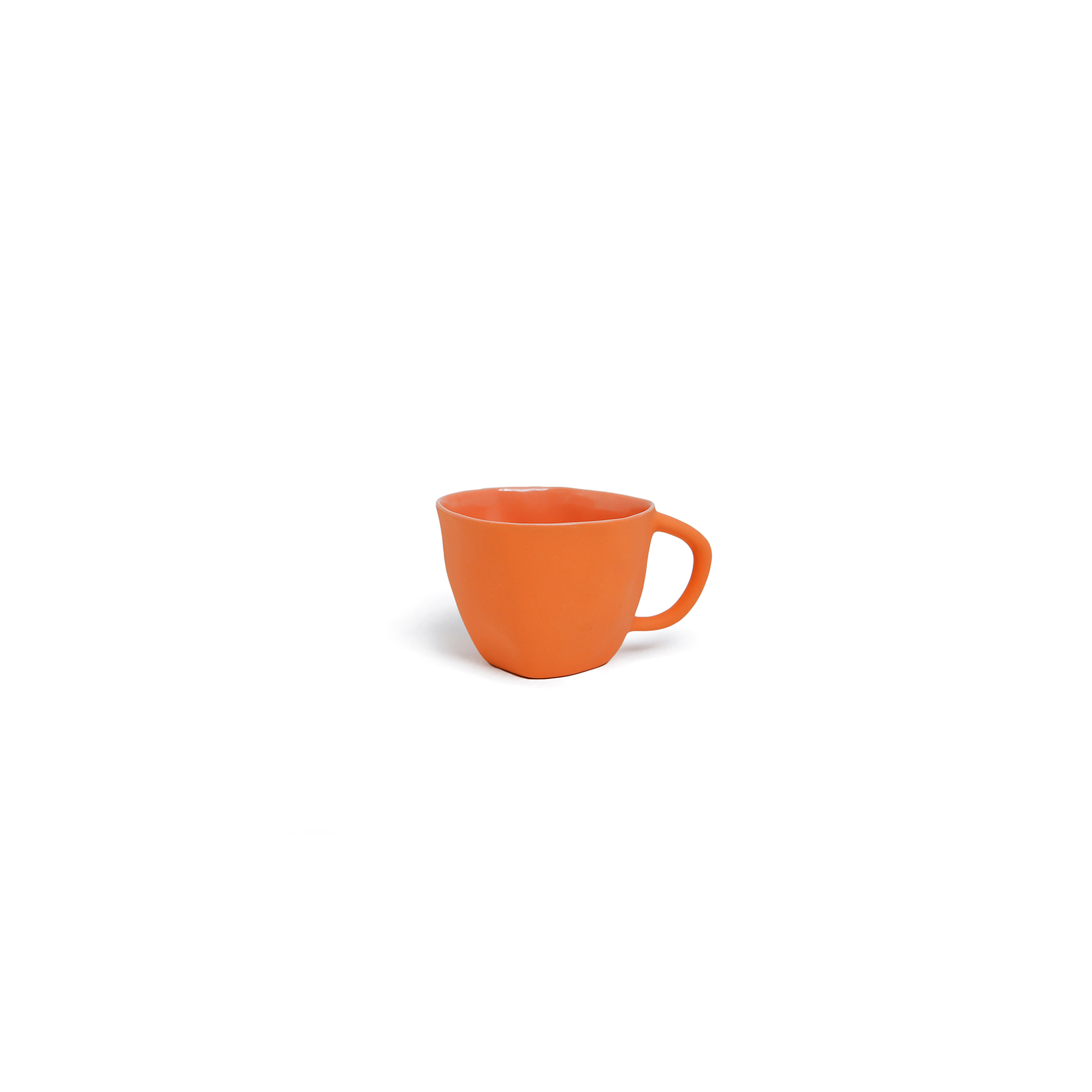 Cup with handle MS: Tangerine