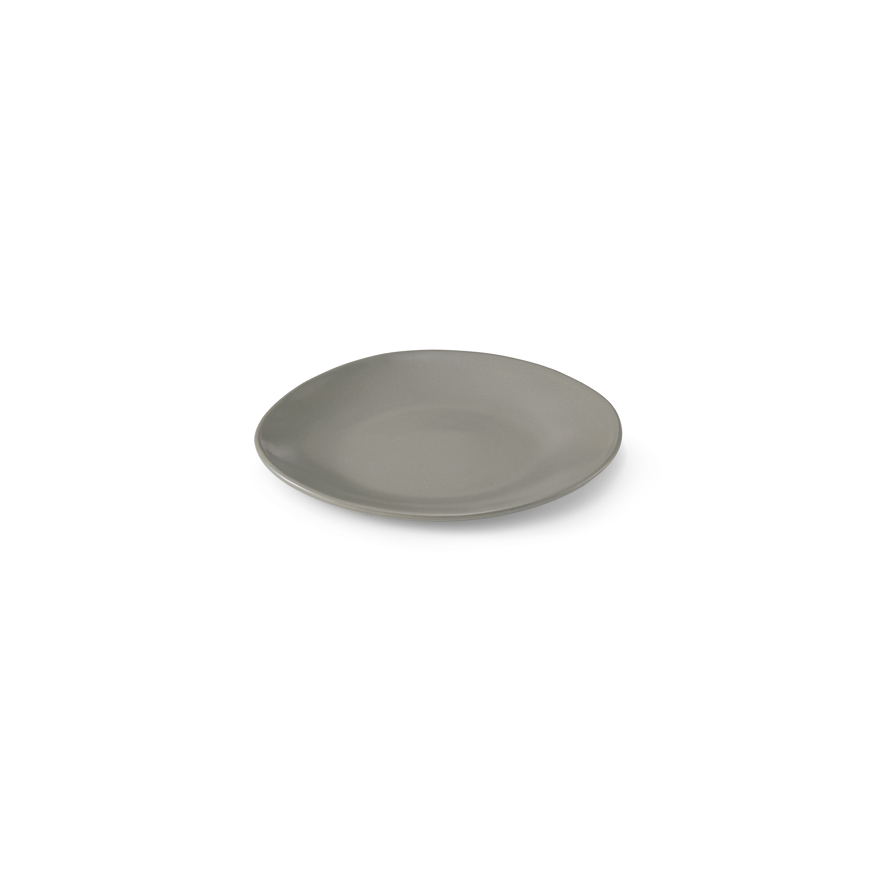 Tonkin Round Plate S: Light grey