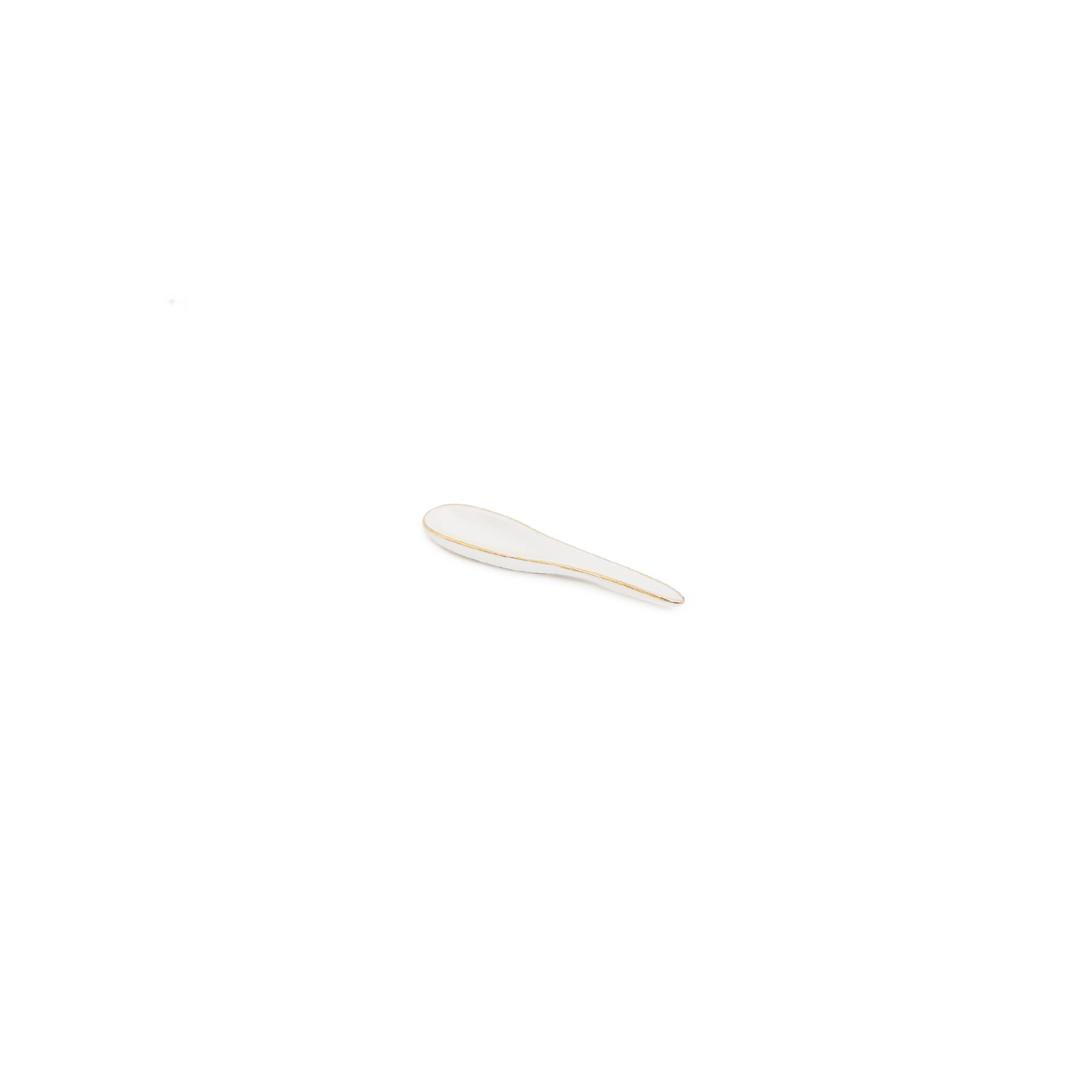 Indochine spoon S: Chalk