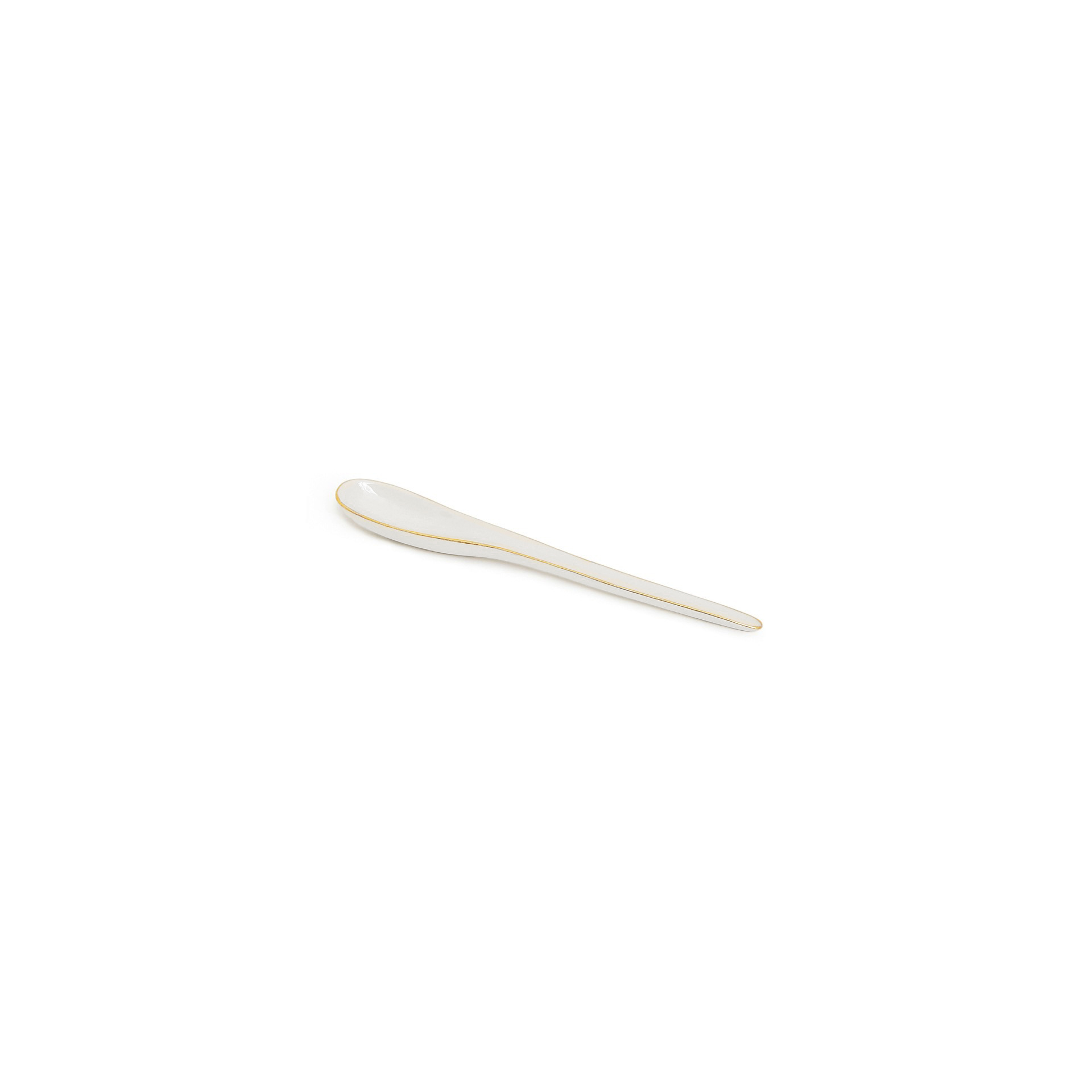 Indochine spoon M: Chalk