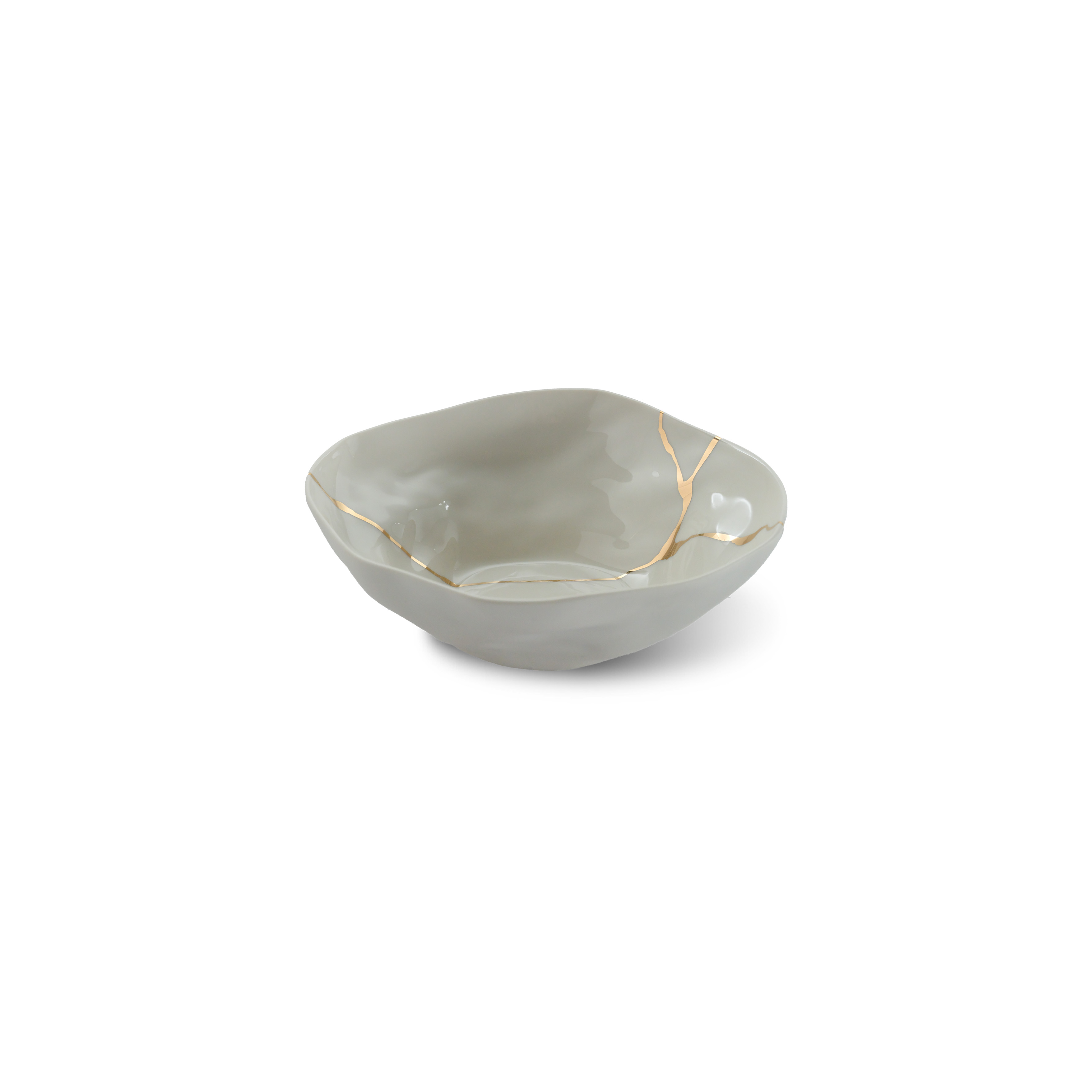 Kintsugi bowl M: Chalk
