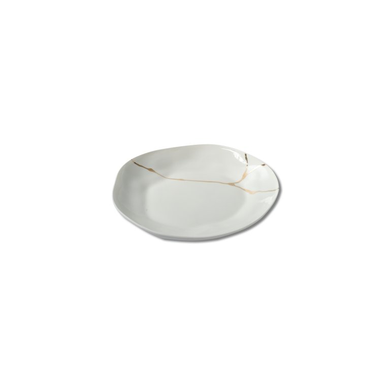 Kintsugi round plate M