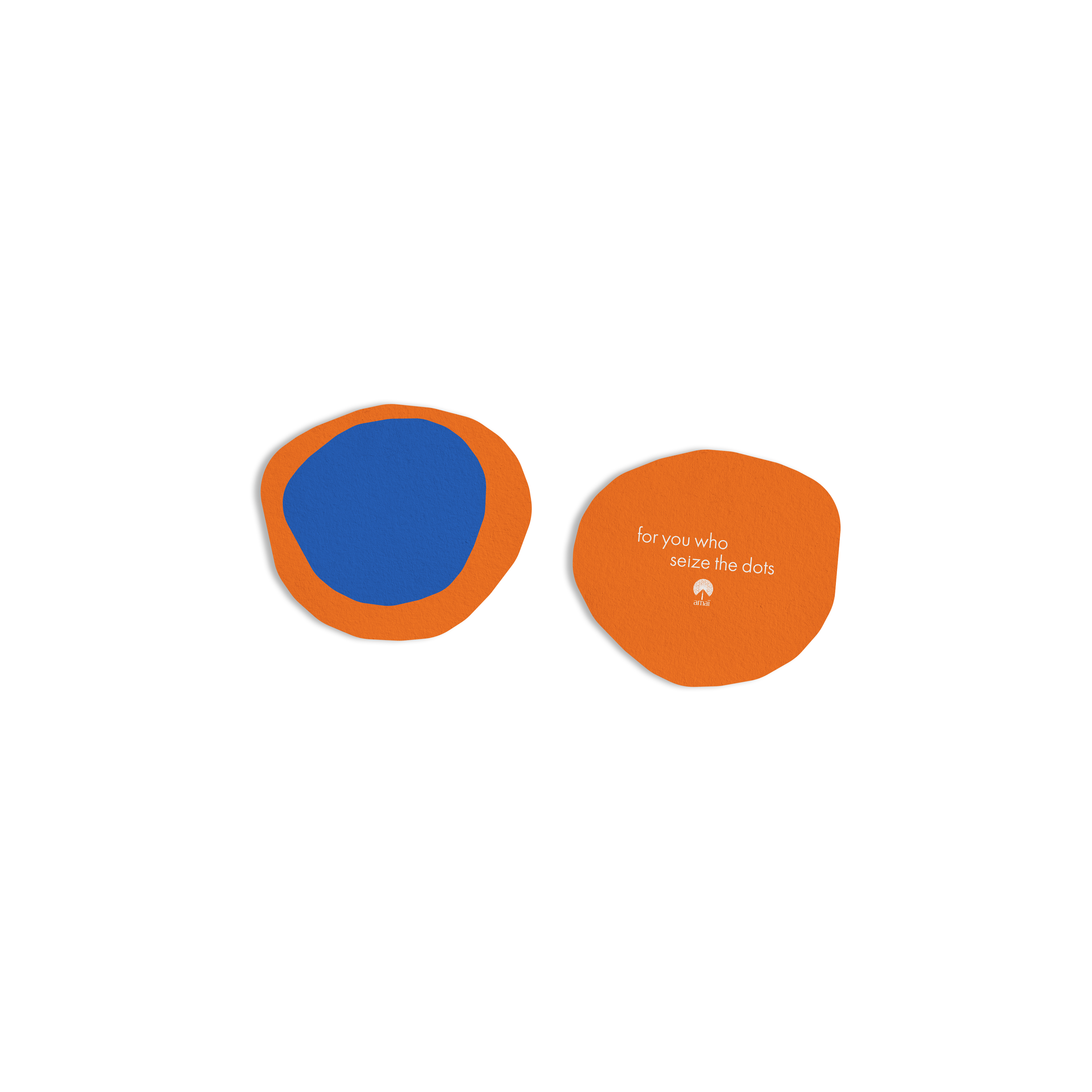 toffee coaster: Tangerine