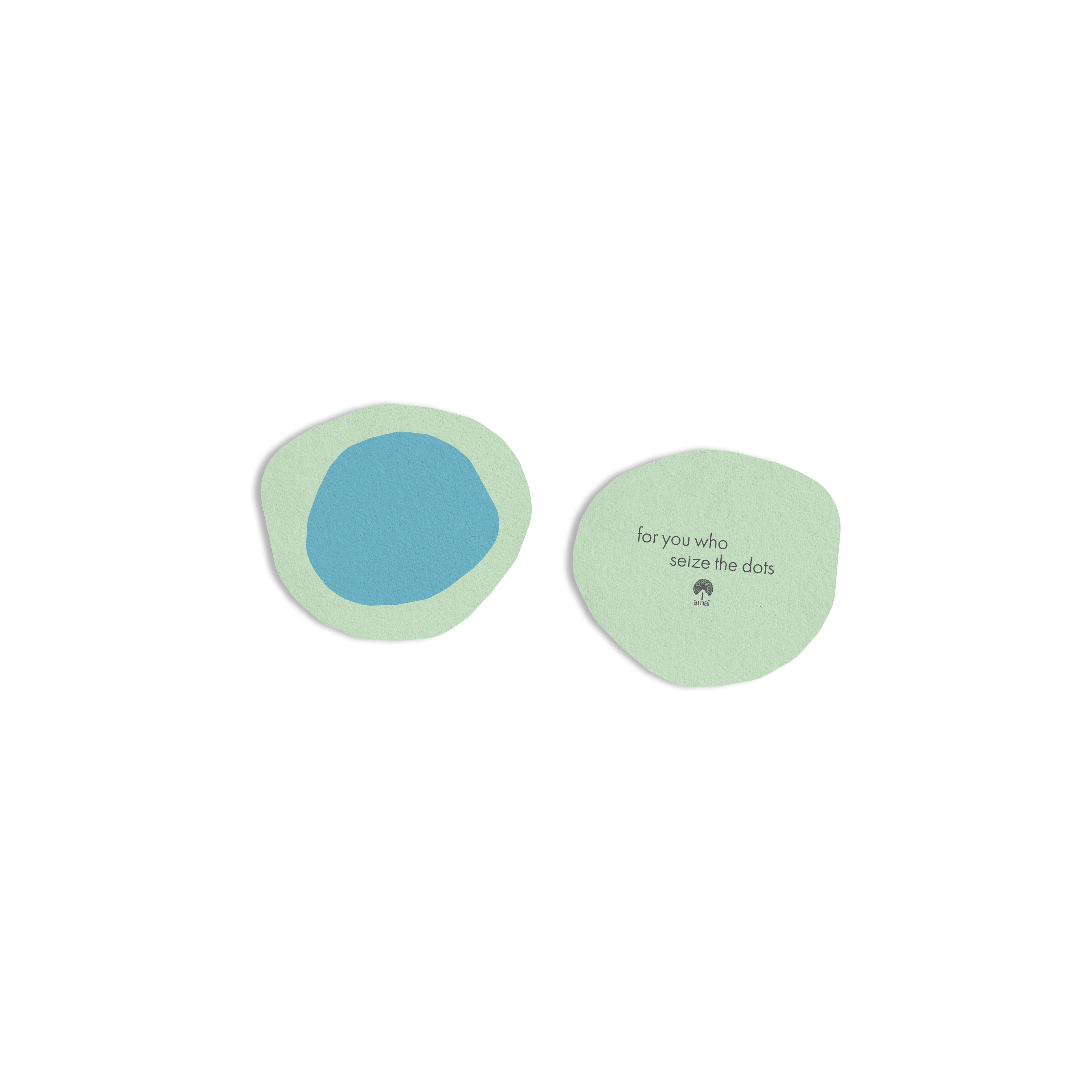 toffee coaster: Celadon