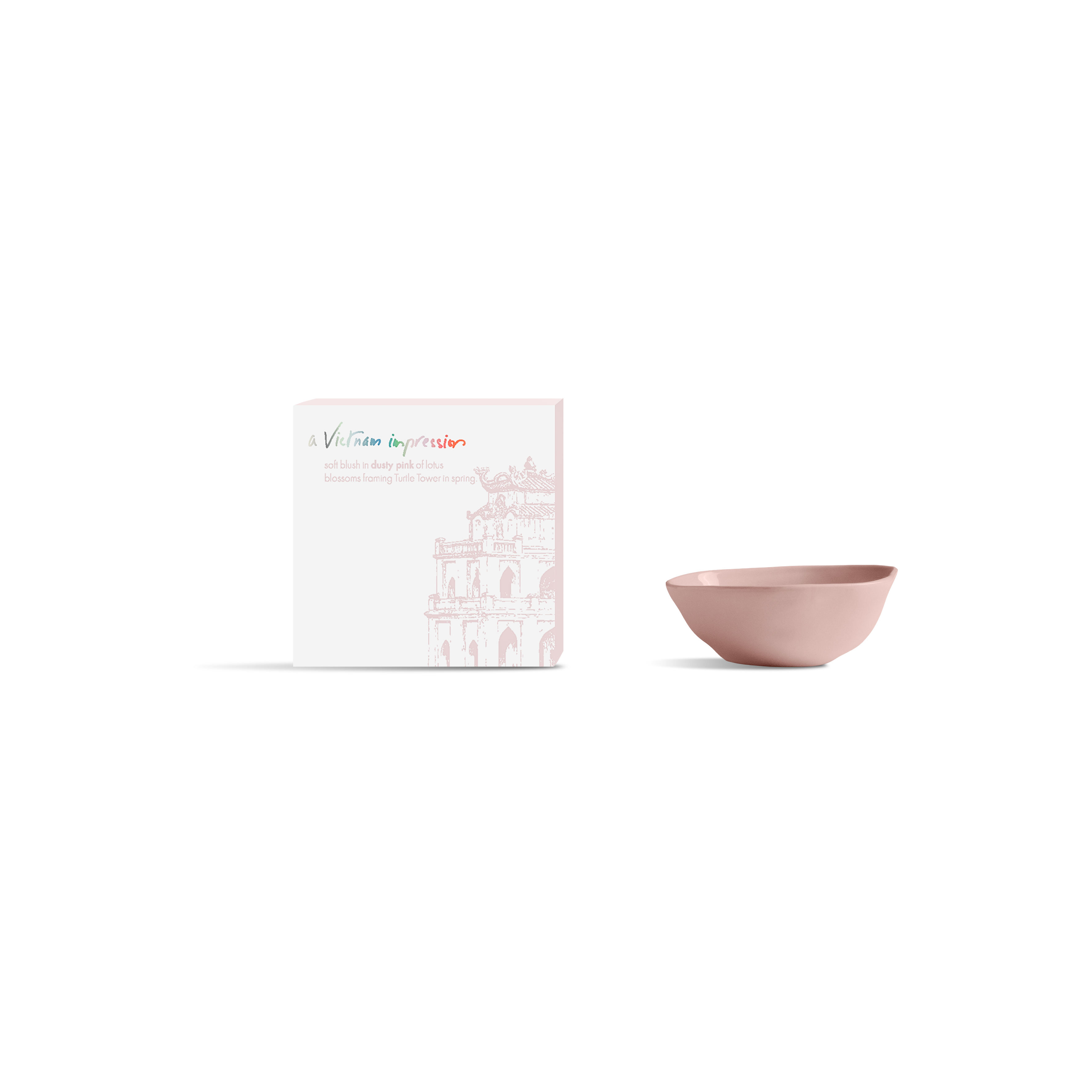 AVI - Bowl XS: Dusty pink