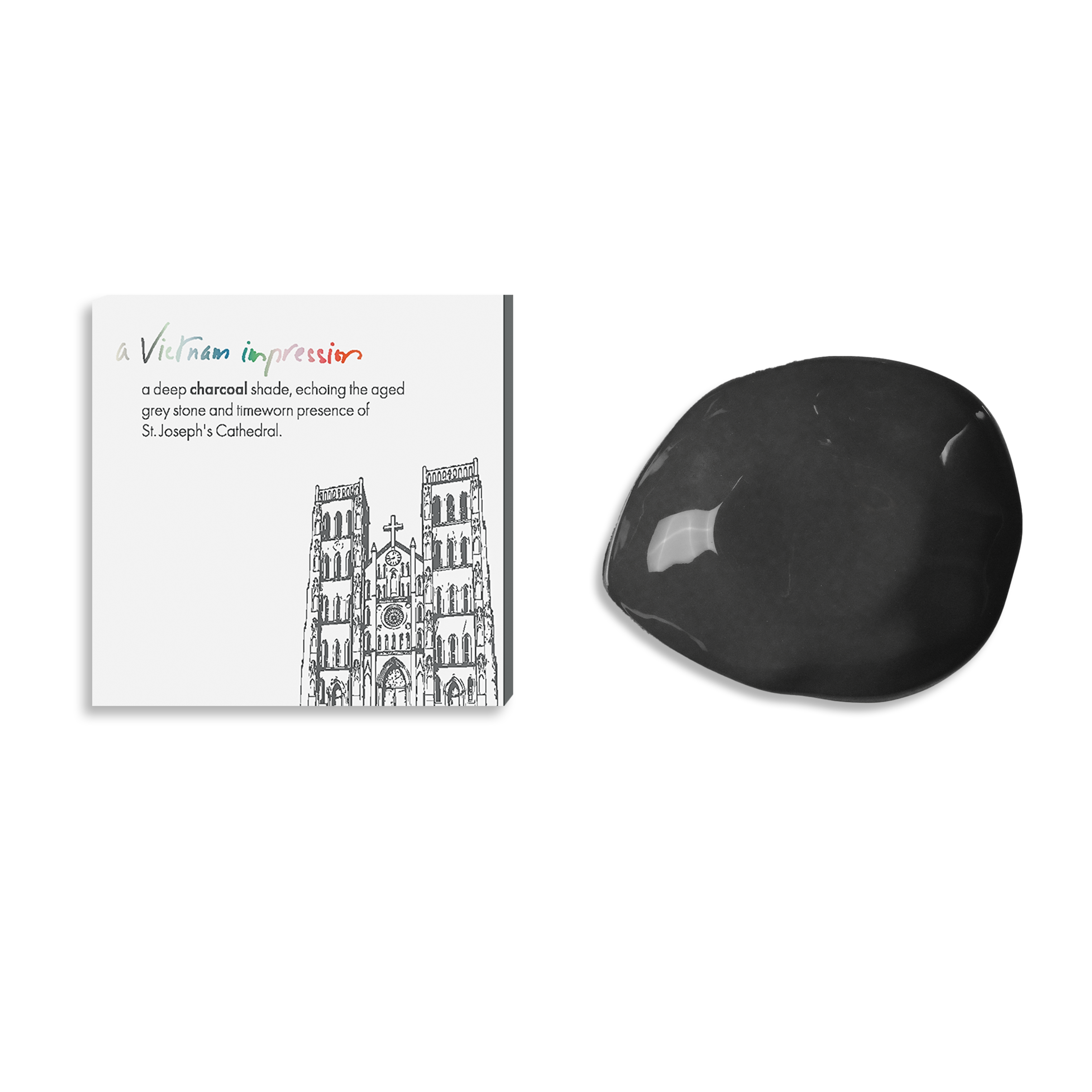 AVI - Plate XS: Charcoal