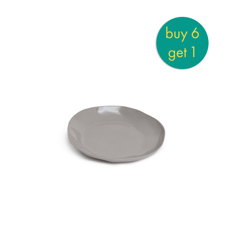 Buy 6 Get 1 - round plate S